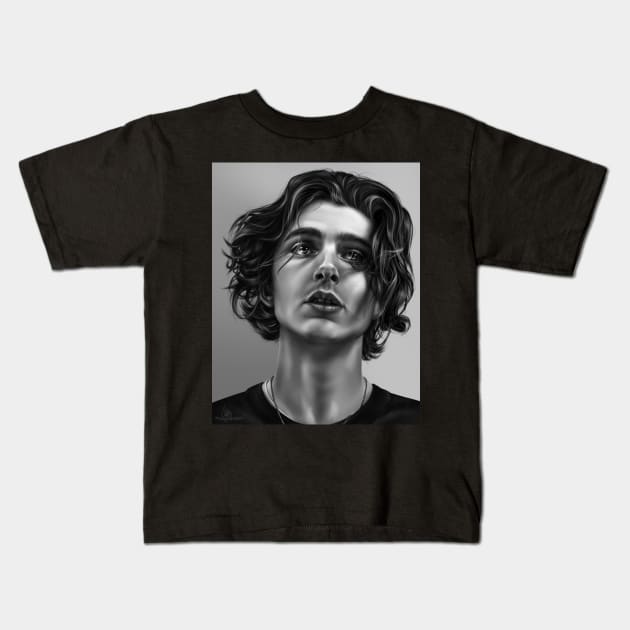 TChalamet Kids T-Shirt by mayyaflowers